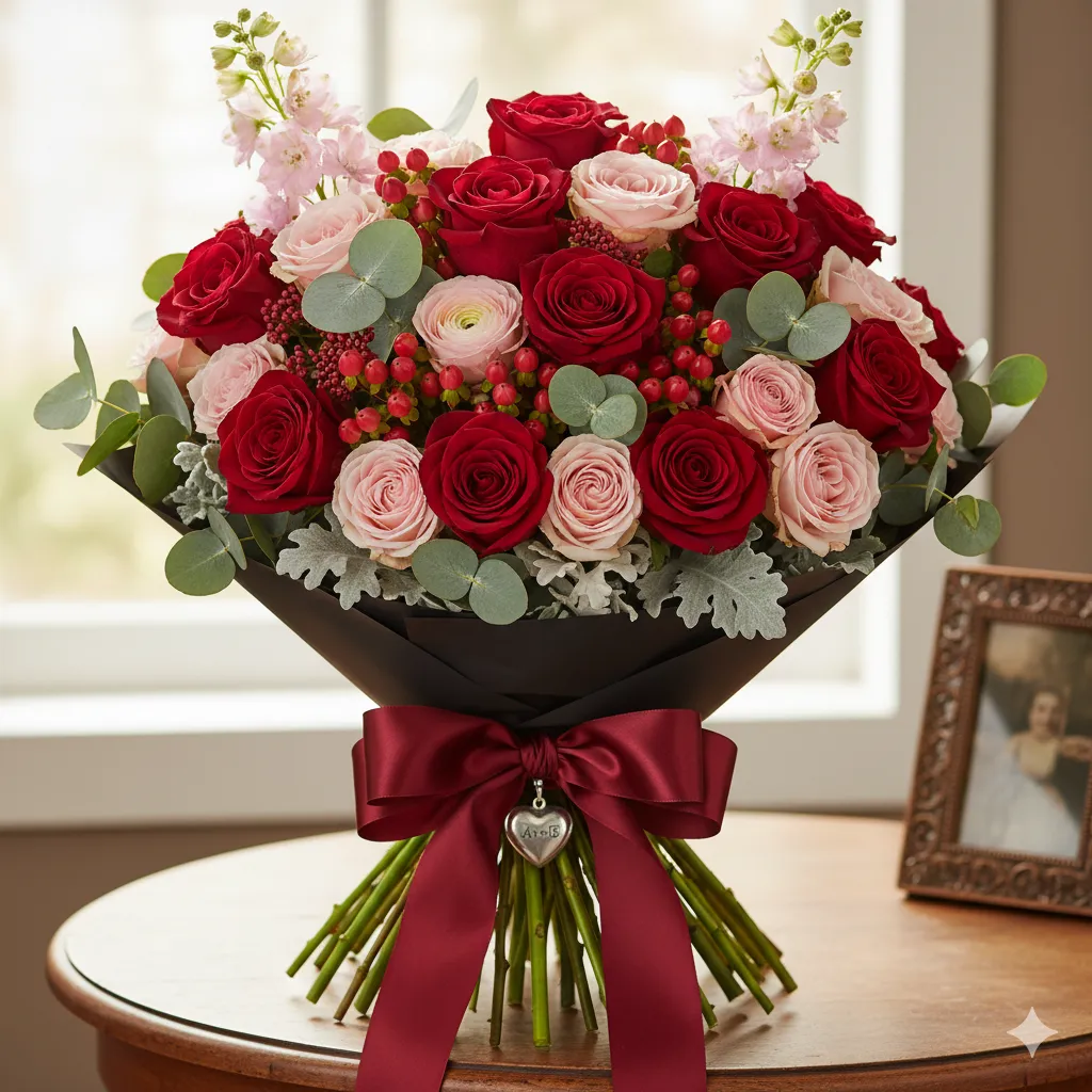 Anniversary bouquet design